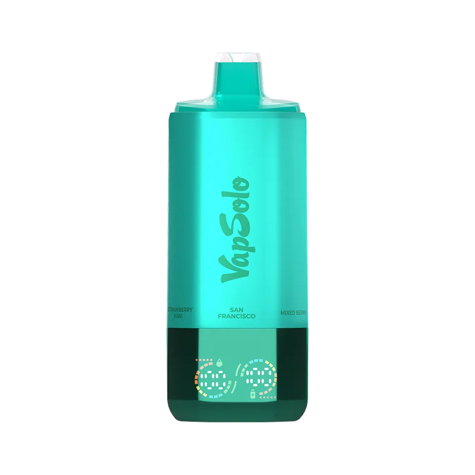 VapSolo® SIXER 180K, combinación San Francisco, Mixed Berry y Coco Loco