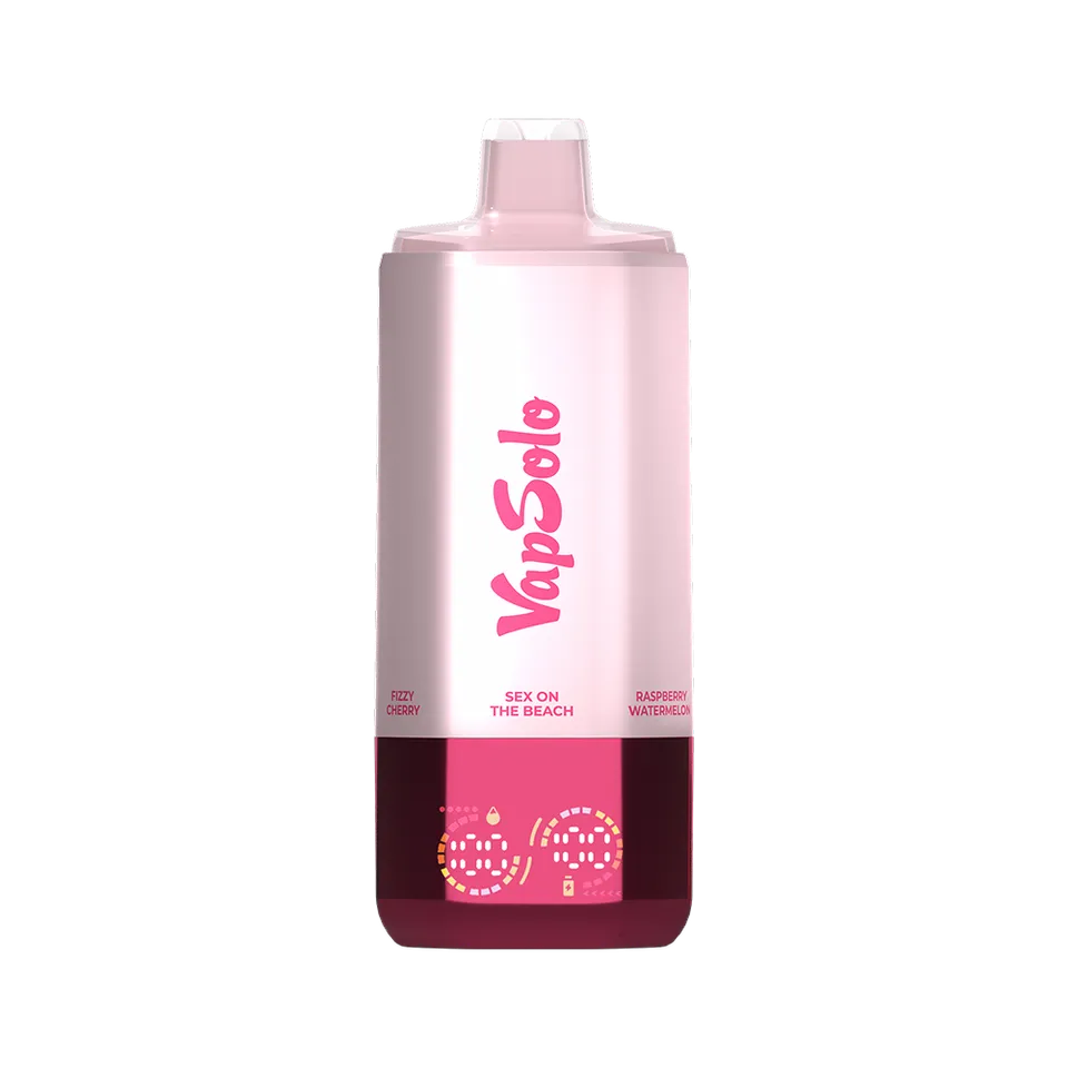 VapSolo® SIXER 180K, combinación Sex On The Beach, Raspberry Watermelon y Pink Lemonade