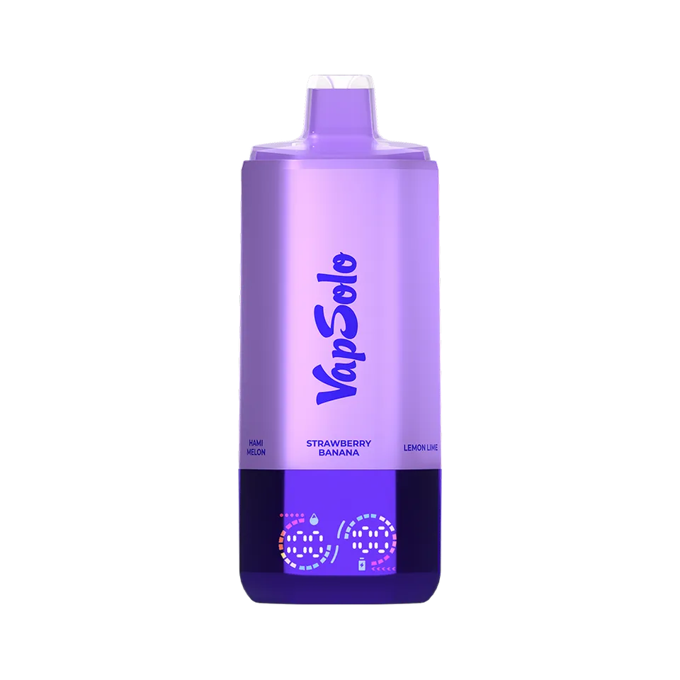 VapSolo® SIXER 180K, combinación Strawberry Banana, Lemon Lime y Watermelon Ice